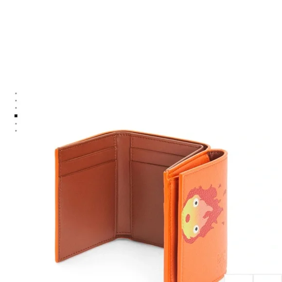 Loewe Howl's moving castle - Calcifer trifold wallet - limited edition - Picture 6 of 8